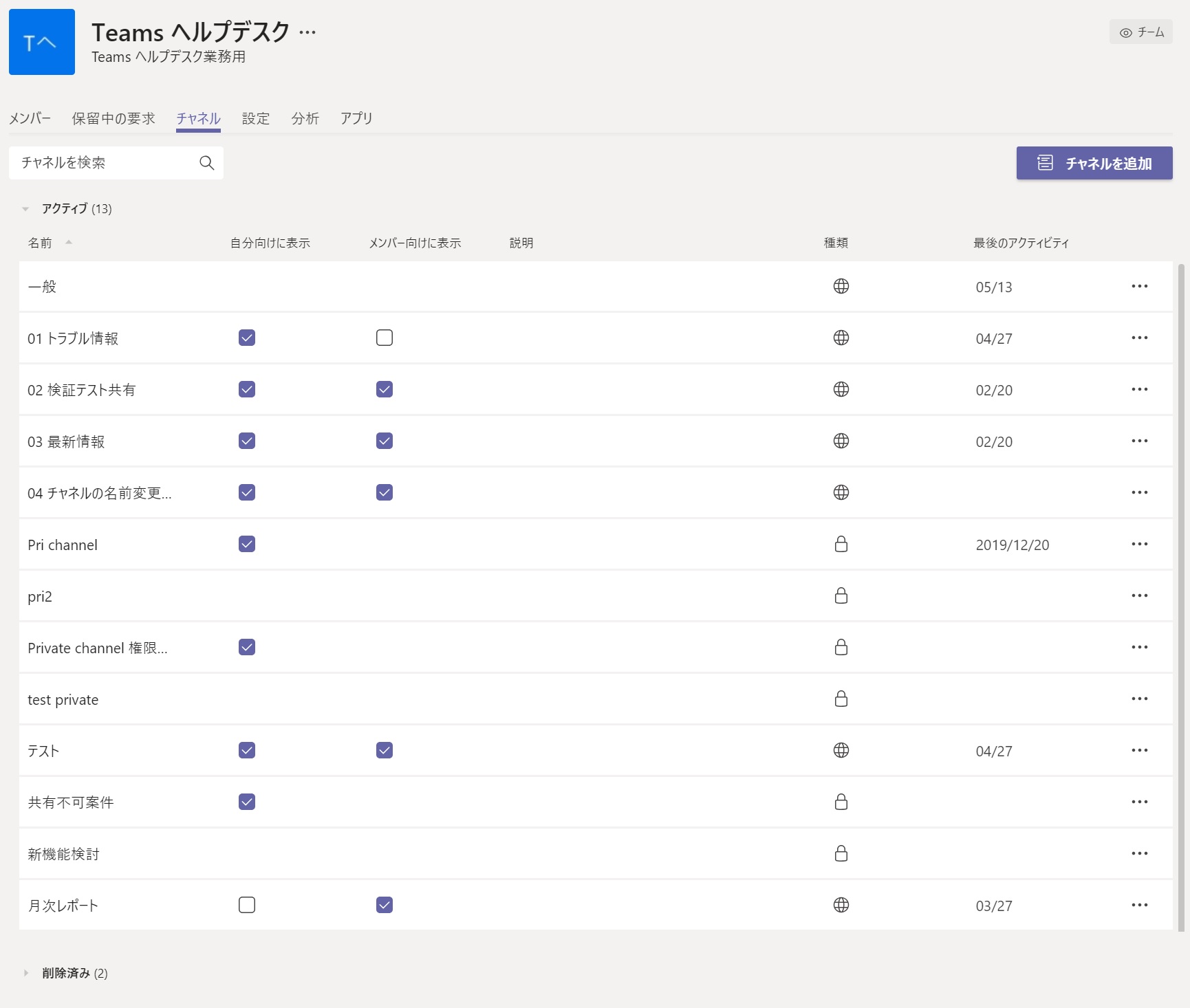 Microsoft Teams チームの所有者の役割 イーグルアイ インターナショナル株式会社